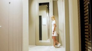 Зеркальная дверь с раздвижной системой Magic