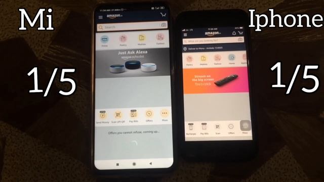 Iphone 7 vs Mi note 8 pro Speed test comparison смотреть онлайн