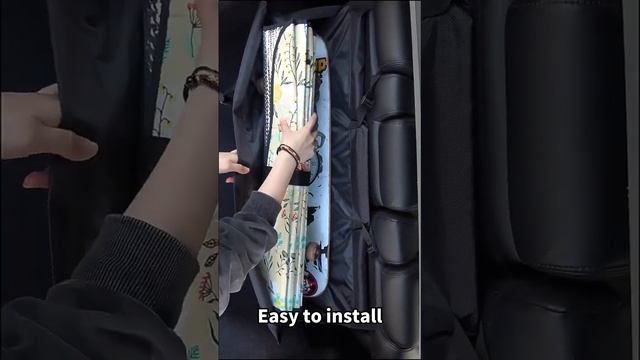 How to install the big car boot storage bag and make the car neat and tidy? смотреть онлайн