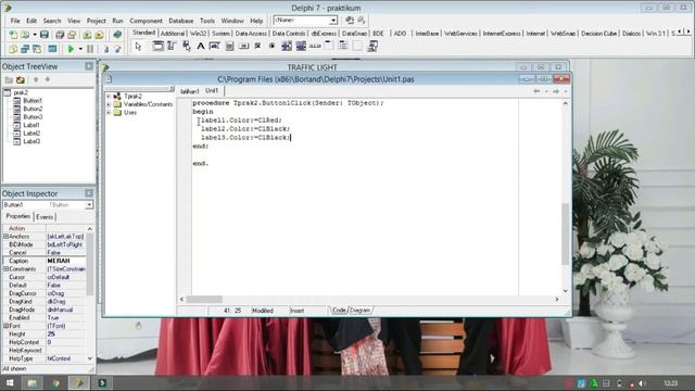 CARA MEMBUAT TRAFFIC LIGHT PADA APLIKASI DELPHI 7 смотреть онлайн