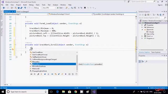 zoom image in c# windows application смотреть онлайн