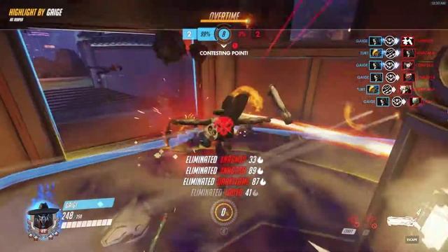 Overwatch | GAIGE Plays: Dem' Bones. TEAM KILL смотреть онлайн