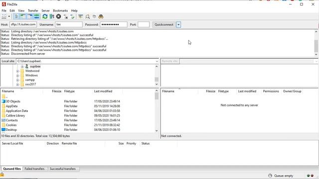 แนะนำ FTP - FileZilla ในการอัพโหลดไฟล์ไปยังเซิร์ฟเวอร์ (Server) смотреть онлайн