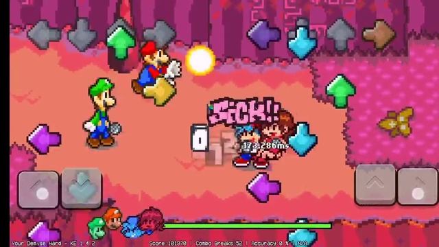 fnf mod vs Mario and Luigi superstar saga Android + Cutscenes смотреть онлайн