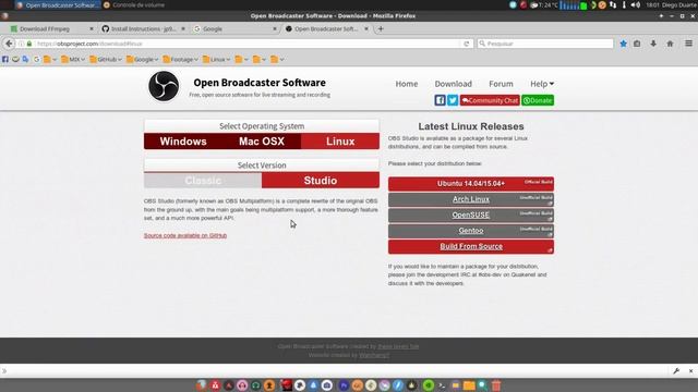 Instalando OBS no Ubuntu e derivados смотреть онлайн