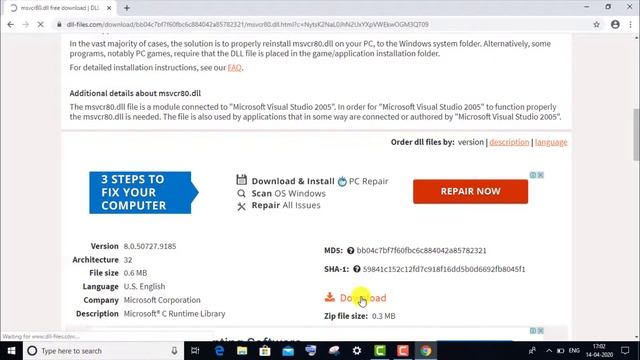 How To Fix DLL Files Missing Windows 10 \ 8 \ 7 Fix - 100% Fixed смотреть онлайн