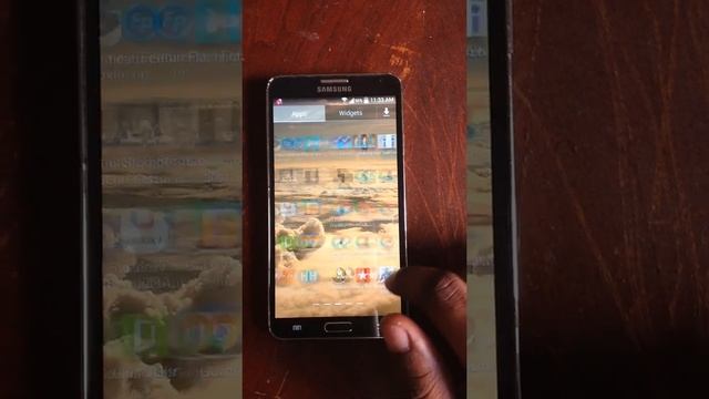 Samsung Note(Android) Basics, Lock Screen, Notification panel and Widgets смотреть онлайн