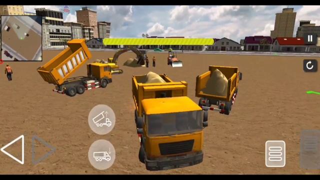 Heavy Excavator City Road Construction Simulator - Crane Games - jcbwale games - Android Gameplay смотреть онлайн