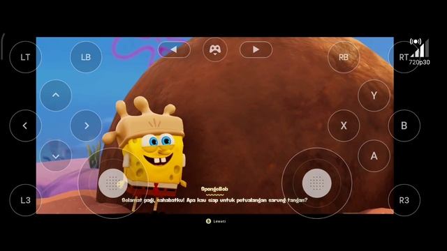 Cara Main SpongeBob The Cosmic Shake di HP Android | Geforce Now Cloud Gaming смотреть онлайн