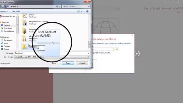 How to create Database in Microsoft Access | In Gujarati | Amrutgiri Goswami смотреть онлайн