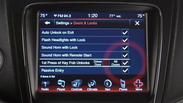 Customer Programmable Features | How To | 2019 Dodge Journey смотреть онлайн