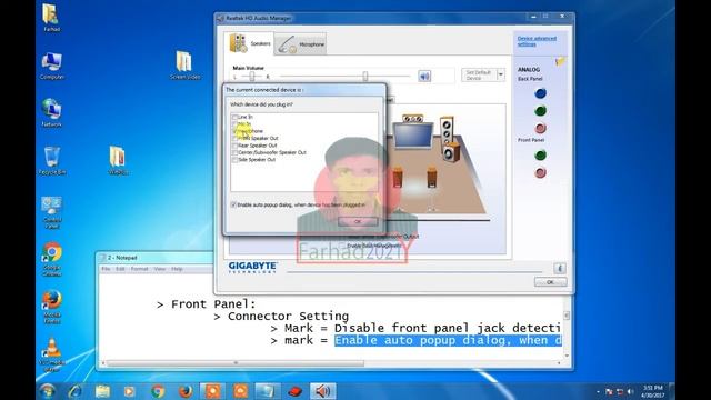 How to reduce noise from Sound System & configure Realtek HD Audio Drivers | Farhad2021y смотреть онлайн