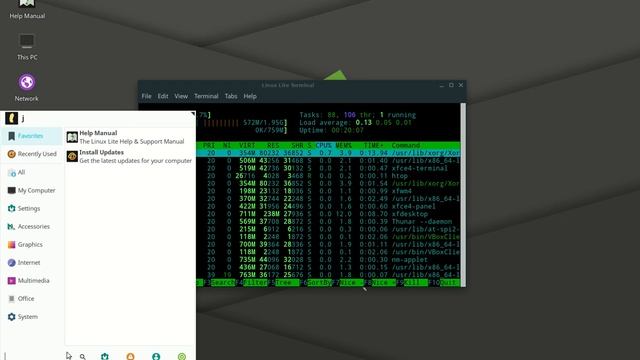 Linux Lite 4.4 смотреть онлайн