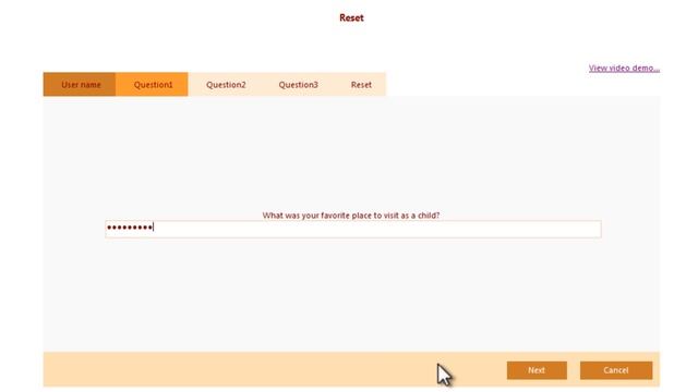 Logon screen password reset - AdSysNet Password Manager смотреть онлайн