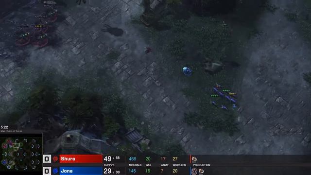 SC2 LotV - Shura vs Jona - ZvZ - G3 - Starcraft 2 Pro tournament смотреть онлайн