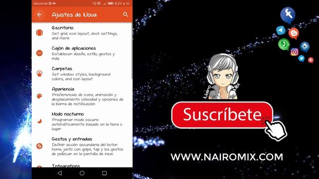 COMO CONFIGURAR NOVA LAUNCHER PREMIUM VERSION 6.2.9 Descarga totalmente gratis смотреть онлайн