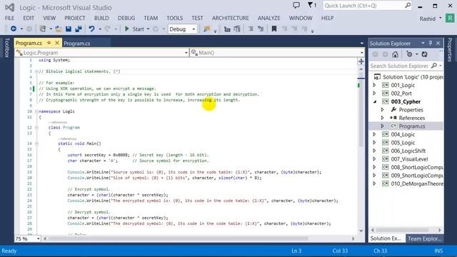 C# Starter. Lesson 5. Logical Operations смотреть онлайн