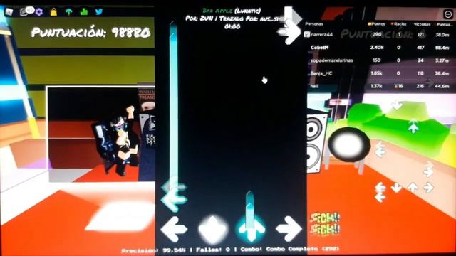 Bad Apple (Lunatic) 99,58 FC | Funky Friday смотреть онлайн