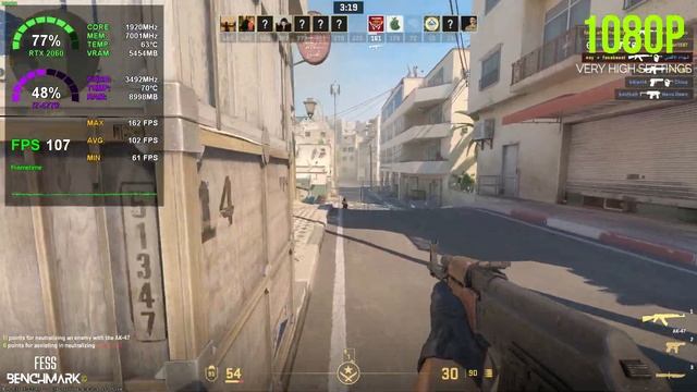 Counter Strike 2 - RTX 2060 + i7 4770 | Very High Settings Tested смотреть онлайн