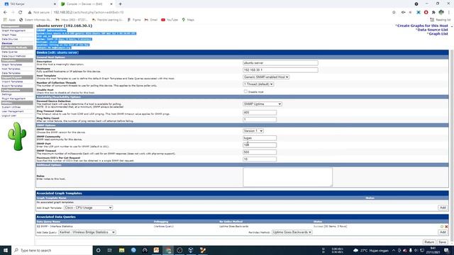 Monitoring Ubuntu Server Menggunakan Cacti смотреть онлайн