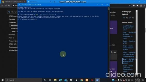 Windows Subsystem for Linux Installation Guide for Windows 10