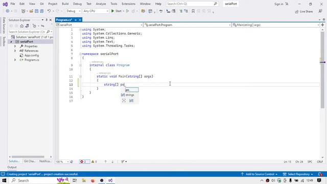 How to find serial port in C# (console) смотреть онлайн