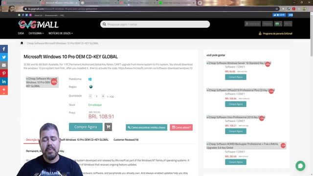 PIRATARIA escancarada! GVGMALL e a sua relação com youtubers gamers. É ILEGAL? смотреть онлайн