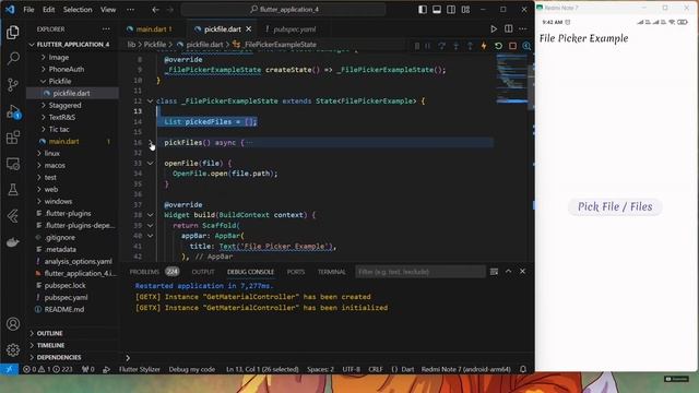 File picker step by step tutorial | Flutter file picker смотреть онлайн
