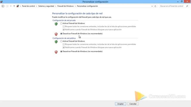 Windows 8 Tips Trucos Secretos - 60 Activar Desactivar Firewall Permitir Denegar Acceso a Programa смотреть онлайн