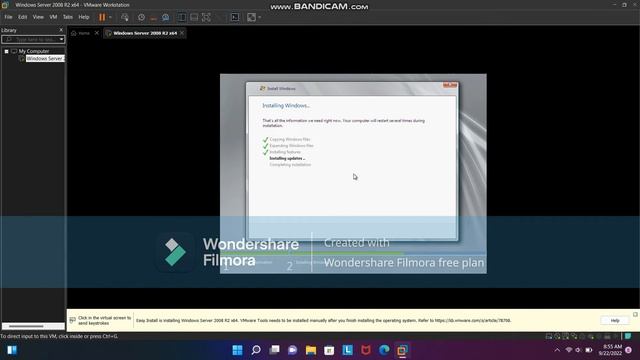 HOW TO SET UP WINDOWS SERVER 2008 IN VM WARE(Tesda Version) смотреть онлайн