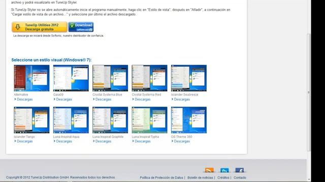 Como cambiar el estilo de tu windows 7.... смотреть онлайн
