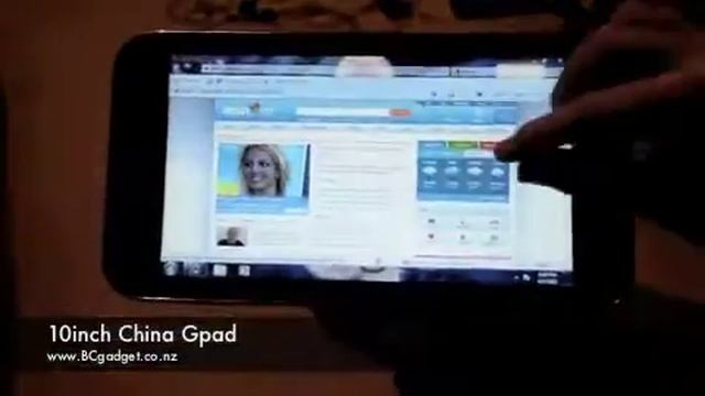 Testing China Gpad - Multi-Touch смотреть онлайн