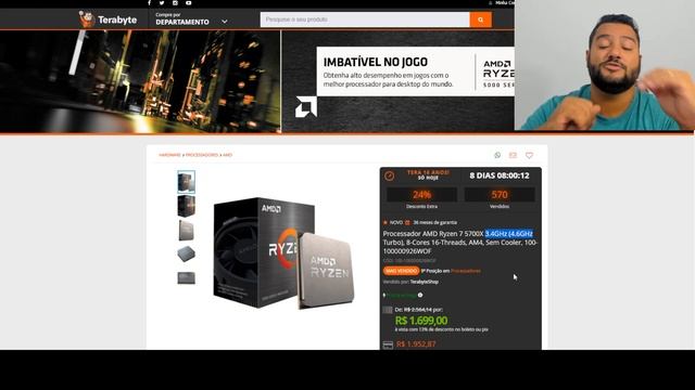 CAIUUU ! CORREEE RYZEN 5600G ! MUITAAAAA COISA BOA NO PRECINHO 22/05 смотреть онлайн