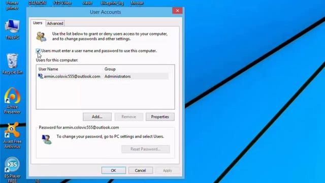 Kako ukloniti sifru za prijavljivanje na windows 8 ili windows 8.1 ? смотреть онлайн