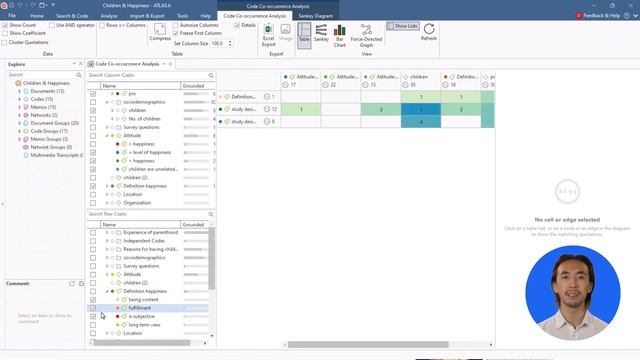 ATLAS.ti Windows: New Code Co-Occurrence Tools смотреть онлайн