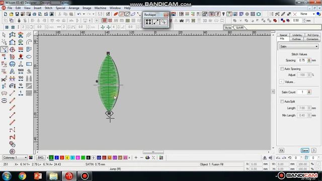 fusion fill | how to use fusion fill in wilcom2006 | wilcom2006 | input A | wilcom | amrish virani смотреть онлайн