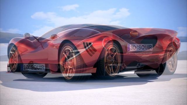 3D Model DeTomaso P72 2020 At 3DExport.com