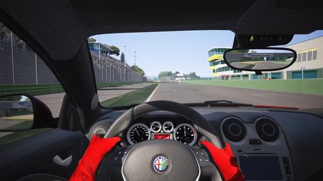 Assetto Corsa [PS4] - Alfa Romeo Mito QV at Vallelunga Club смотреть онлайн