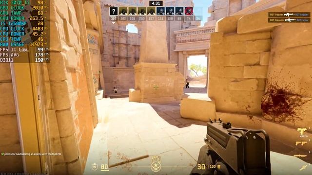 Counter strike 2 | RTX 3070 TI (2k Very High) смотреть онлайн