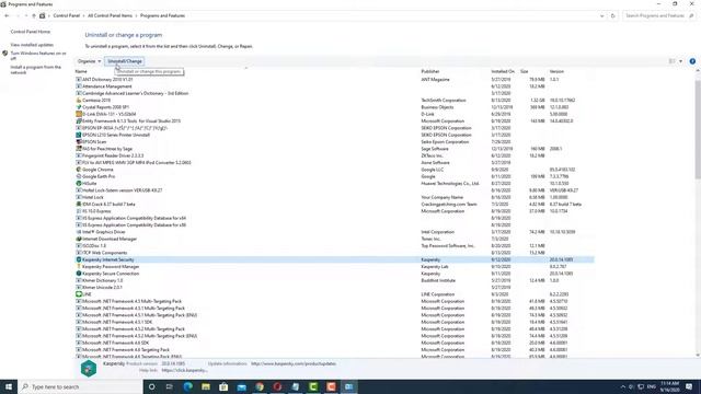 Uninstall Kaspersky Internet Security 2020 смотреть онлайн