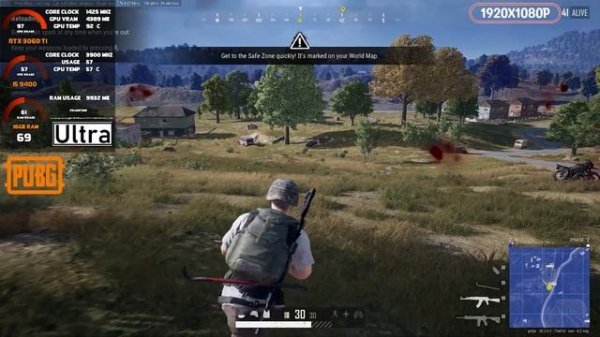 PLAYERUNKNOWN'S BATTLEGROUNDS | PUBG PC | RTX 3060 Ti | i5 9400 | ULTRA GRAPHICS |KILLING BOTS|2022