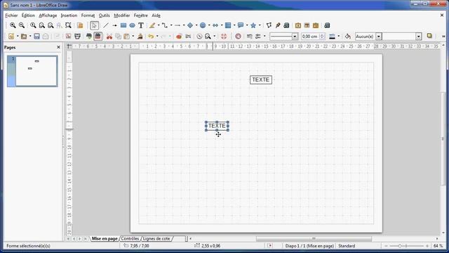 LIBREOFFICE DRAW : 01 Base