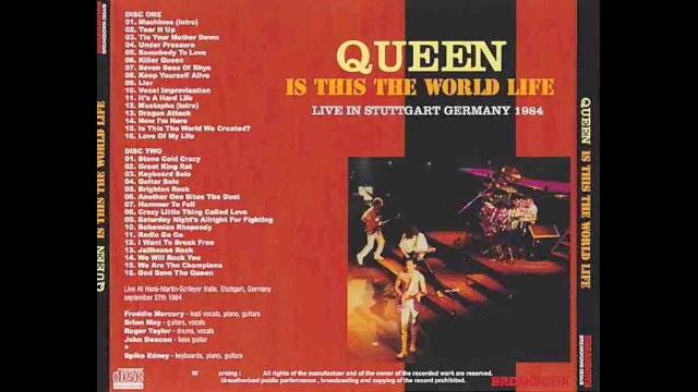 23. Hammer To Fall (Queen-Live In Stuttgart: 9/27/1984) смотреть онлайн