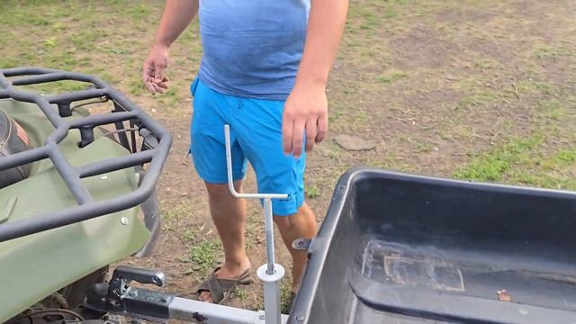 Прицеп для квадроцикла своими руками, обзор. смотреть онлайн