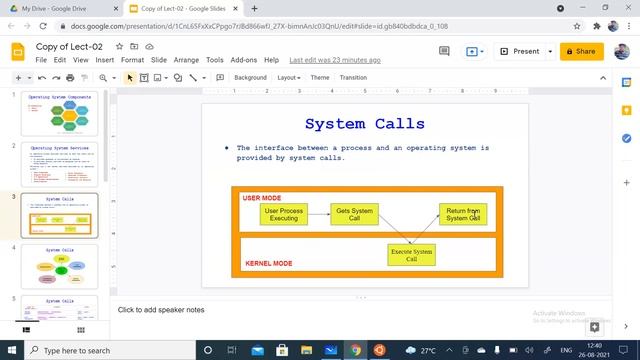 Operating System Components | System Calls | Virtual Machines смотреть онлайн