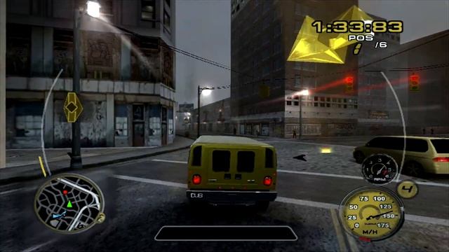 Detroit Street Race “Speed” Hummer H1 Midnight Club 3 смотреть онлайн