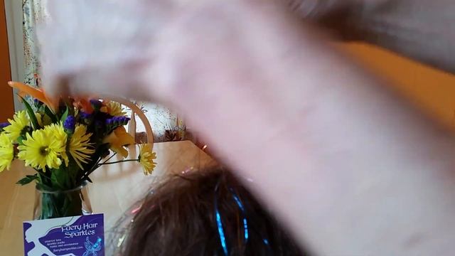Fairy hair knot for true silk faery hair sparkles (not tinsel), extra tips for how to tie closer in смотреть онлайн