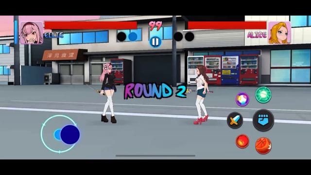 Alice dies— The End. | Highschool Ninja Fight! (Android)/School Girls Battle Simulator (iOS) смотреть онлайн