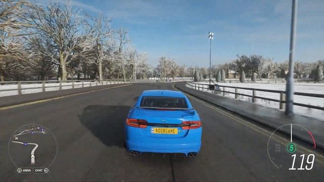 Forza Horizon - Jaguar XFR-S 5.0 L Supercharged V8 550 bhp 1080p HD смотреть онлайн
