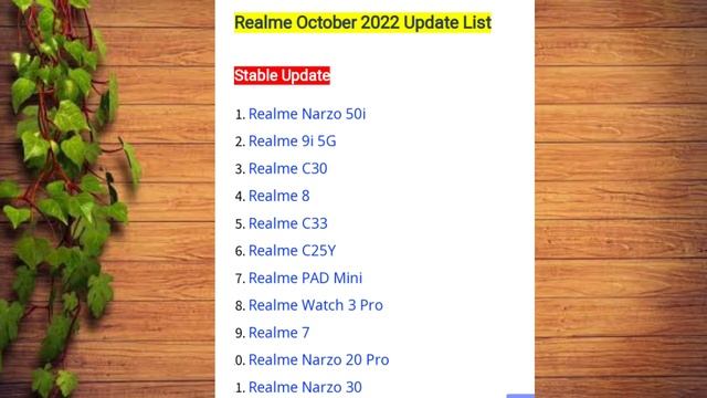 Realme Ui 4.0 Update Full Devices List || October Month Device List Android 12 Update ⚡ смотреть онлайн
